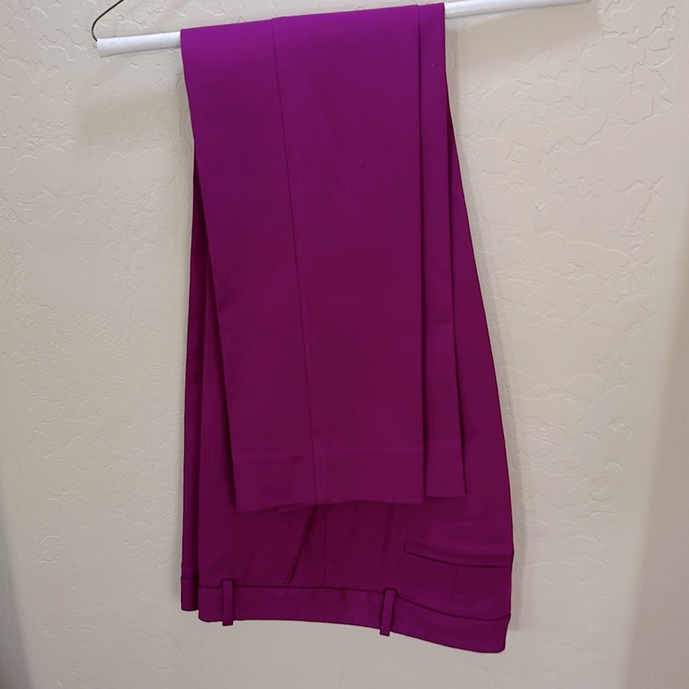 The Limited magenta exact stretch bootcut pants 10